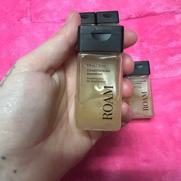 William Roam Travel Conditioning Shampoo Bundle new Toiletry 2-in-1 - Picture 2 of 3